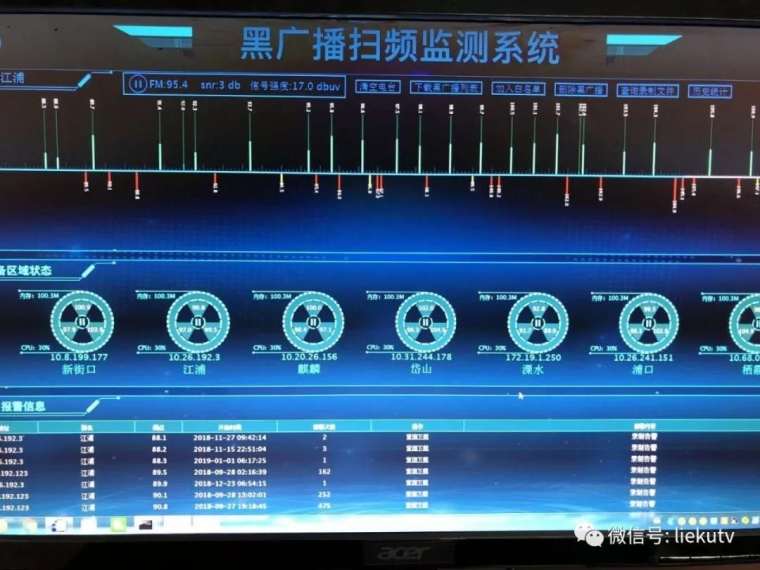 农村广播村村响浅谈黑广播自动化监测的作用