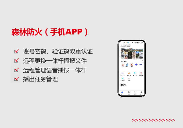 森林防火（手机APP）